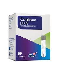 Contour Plus - 50 Blood Glucose Test Strips