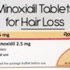 Minoxidil Tablets 2.5mg - Oral Use