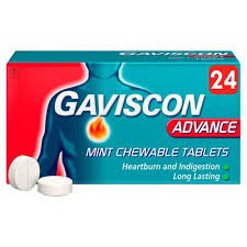 Gaviscon Advance Mint - 60 Chewable Tablets